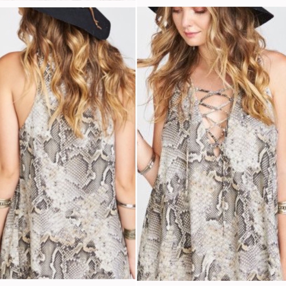 Show Me Your Mumu Rancho Mirage Snakeskin Tunic